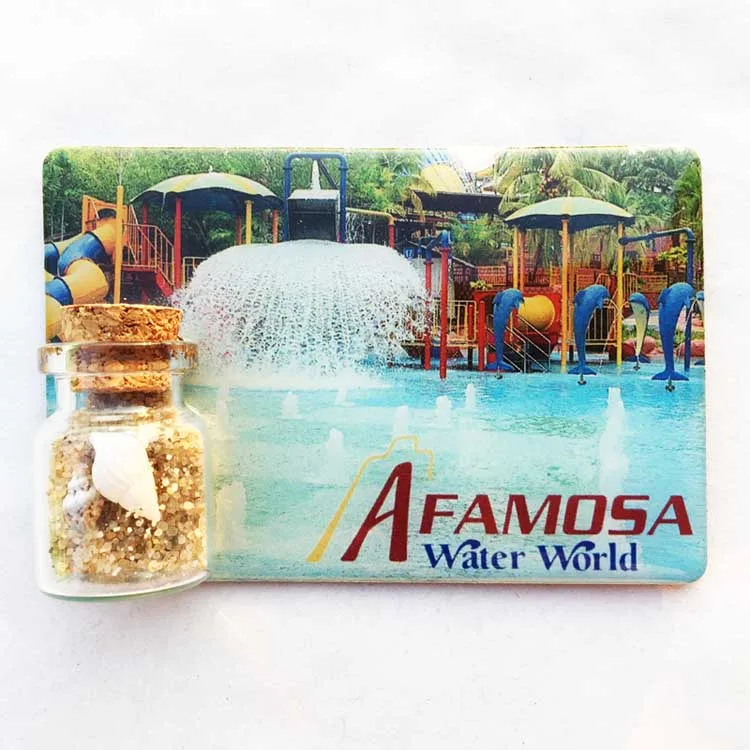 Малайзия Malacca Alfa Mossa водный мир мягкий магнитный Дрифт магнит | Дом и сад