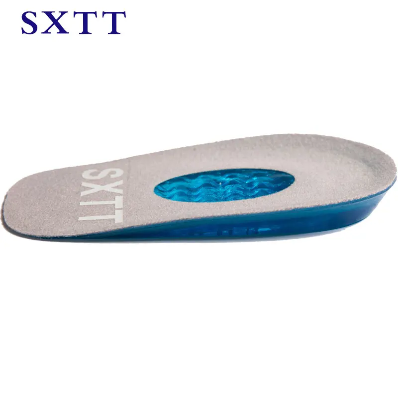 SXTT جديد سيليكون هلام النعال العظام عودة سادة كعب مقعر ل عظمة الكاحل الألم قدم الرعاية الصحية دعم سبير قدم وسادة منصات