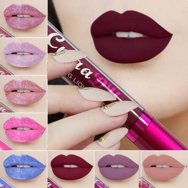 Cmaadu Matte Metal Pearl Lips Not Stickn Cup Not Fall Fog Face Long Cmaadu Matte Metal Pearl Lips Not Stickn Cup Not Fall Fog Face Long