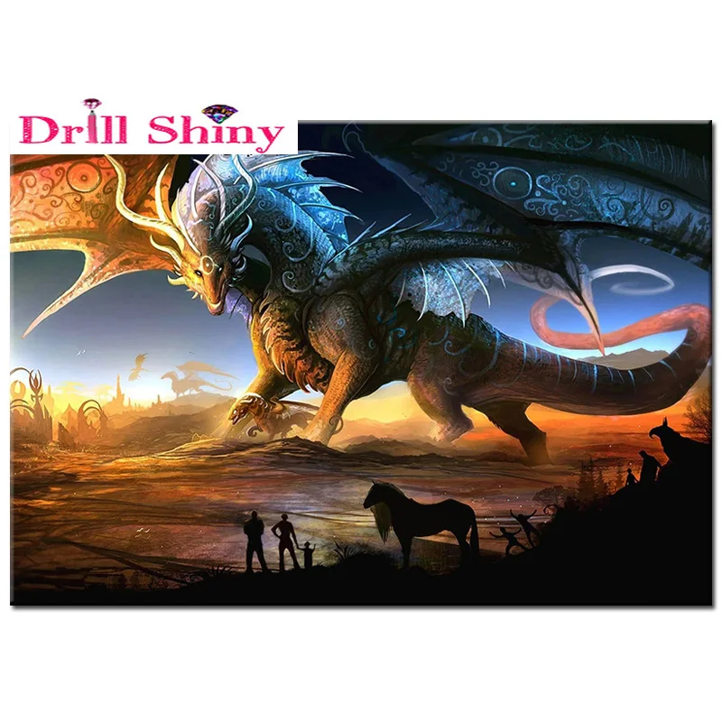 

5D DIY Diamond Painting Mosaic Cross Stitch Set Monster Diamond Embroidered Pattern Rhinestone Art Wall