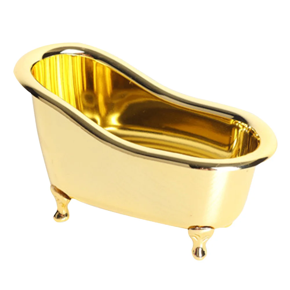 

Toothpaste Bathroom Accessories Toothbrush Soap Holder Mini Bathtub Storage Box Home Decoration Makeup Tool Container Durable