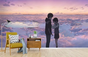 

[Self-Adhesive] 3D Your Name 651 Japan Anime Wall Paper mural Wall Print Decal Wall Murals