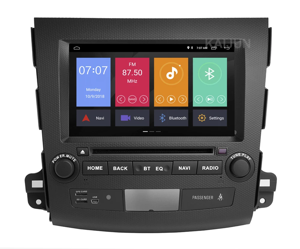 Flash Deal IPS DSP Android 9 Car DVD Stereo Player GPS for Mitsubishi Outlander 2007-2012 with wifi BT 12