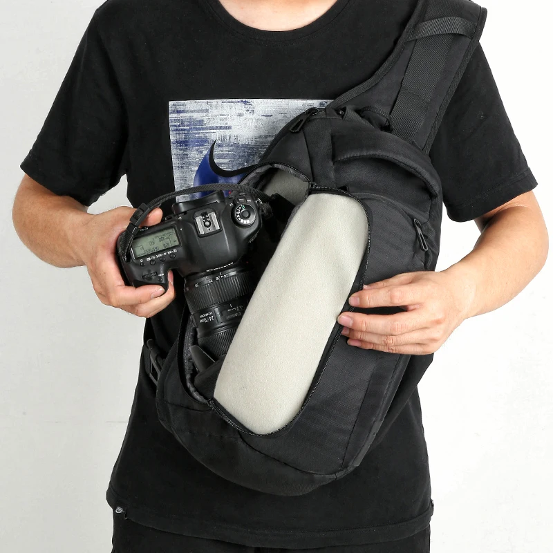 Сумка для камеры NOVAGEAR 80611 чехол для Фото Сумка плечевой ремень для Canon/Nikon/sony DSLR камера s+ дождевик