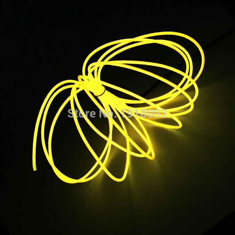 

1m/2m/3m/5m Neon Light Dance Party Decor Light Neon LED lamp Flexible EL Wire Rope Tube Waterproof LED Strip With Controller