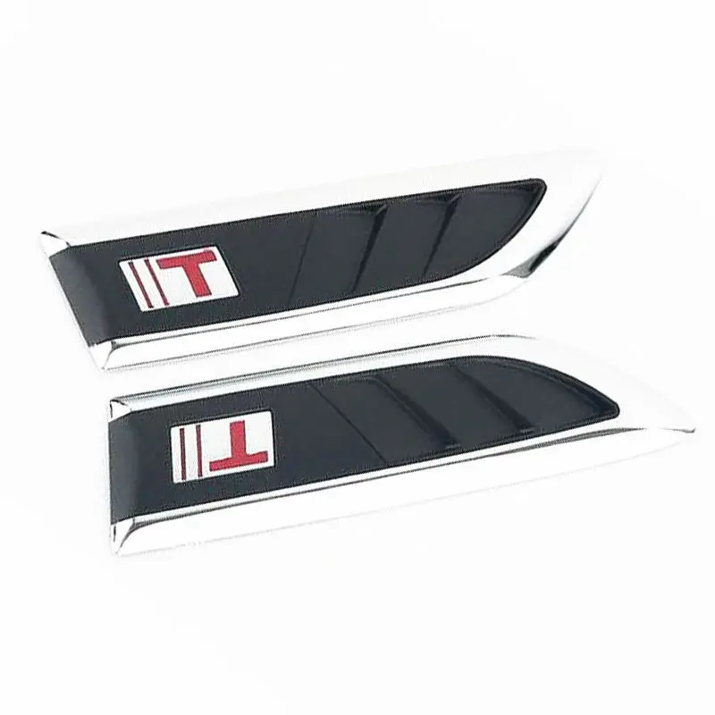 

New Car Shark Gills Outlet Stickers Simulation Air Outlet Side Hood Car Styling Modification Vent Fender Air Net Door Decals