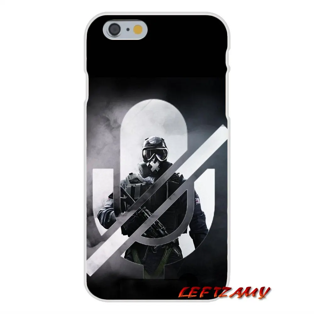 Аксессуары чехлы для телефонов Samsung Galaxy A3 A5 A7 J1 J2 J3 J5 J7 2015 2016 2017 Rainbow Six Siege