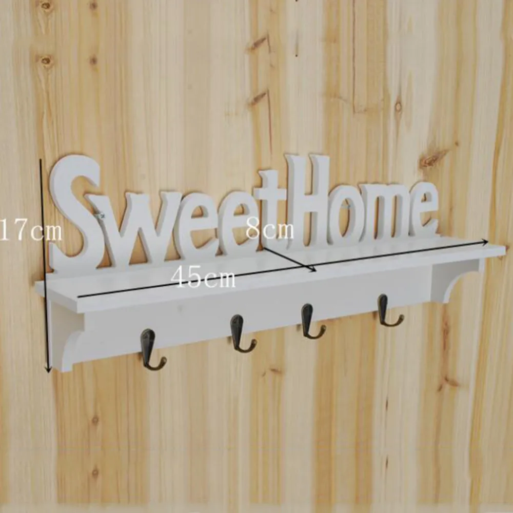 "Sweethome" Европейский стиль, садовый крючок, настенные крючки, вешалка для одежды, разделитель, ДПК, держатели для хранения и стойки, украшения для дома