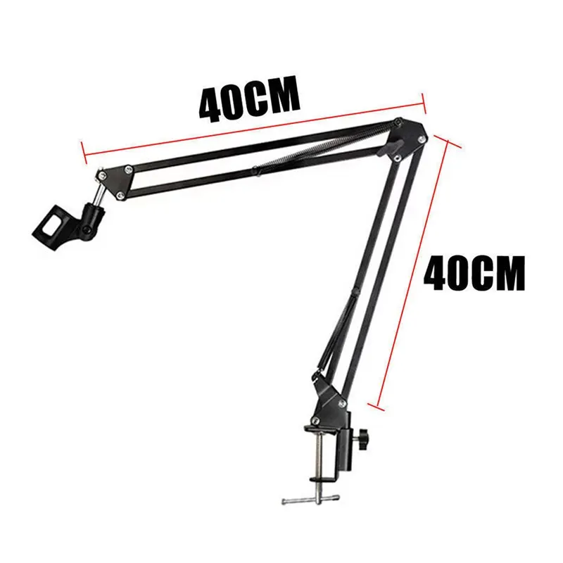 Для ПК рабочего стола Professinoal вещания Live Mic стенд микрофон ножничный рычаг подвеска бум крепление амортизатор студийный звук