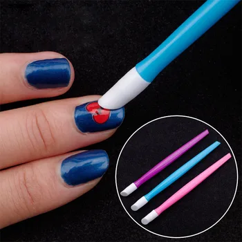 

1 PCS Manicure Sticker Push Rod Art Nail Sticker Push Stick Nail Art Tool KG66