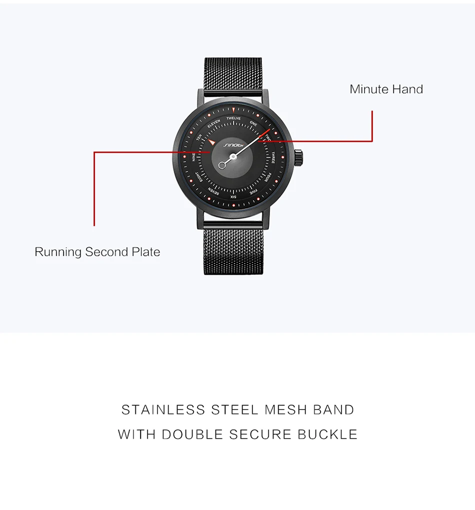 Мужские часы SINOBI брендовые вращающиеся креативные спортивные часы мужские кварцевые часы мужские повседневные военные водонепроницаемые часы