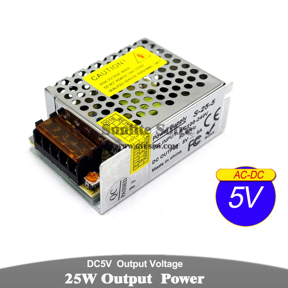 5V25W