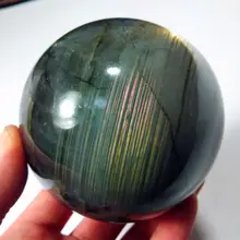 Ddh001608 ПРИРОДНЫЙ Лабрадор кварцевый сфера ball исцеление