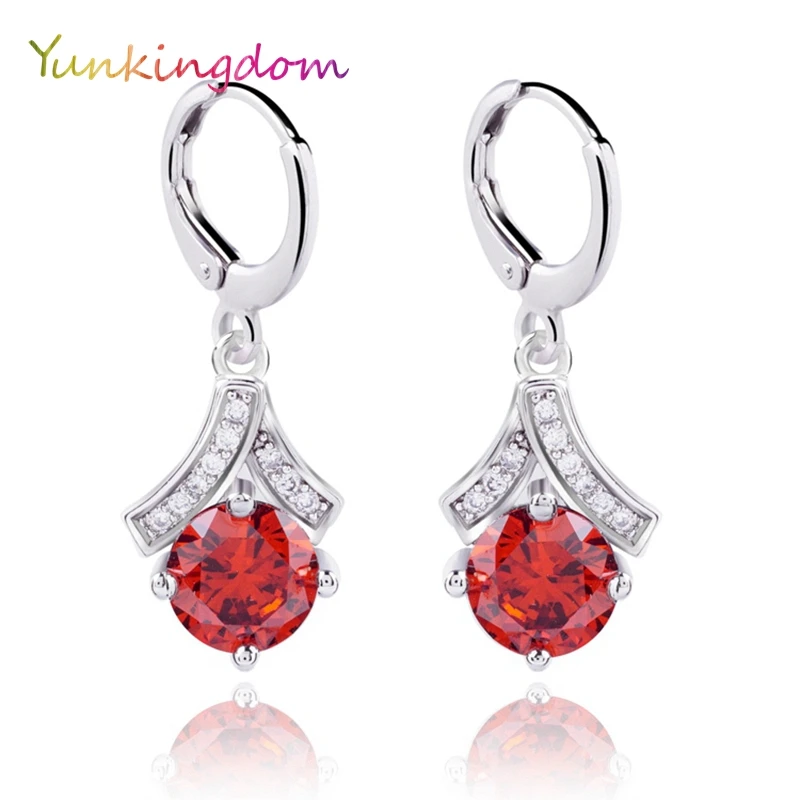 Yunkingdom классические модные милые маленькие Висячие серьги для женщин и девушек