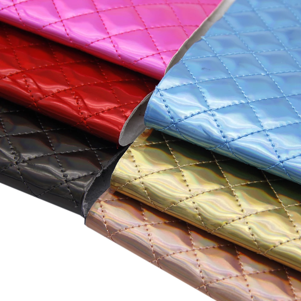 

David accessories 20*34cm Bump Sewed Fabric Synthetic Leather Patchwork Bag Shoes Handmade Phone Case DIY Wallet,1Yc7183