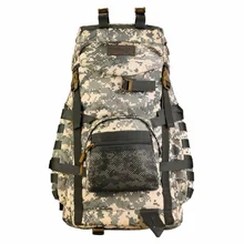 55L Тактическая Военная облегченная модульная система переноски снаряжения штурмовой рюкзак большой водонепроницаемый мешок рюкзак спортивная уличная снаряжение для охоты кемпинга треккинга