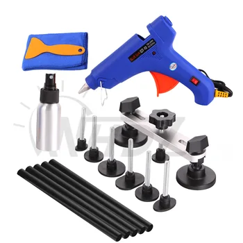 

WHDZ Dent Removal Paintless Dent Repair Tool Dent Puller Kit Hot Melt Glue Sticks Glue Gun Pulling Bridge Adhesive Hand Tool Set
