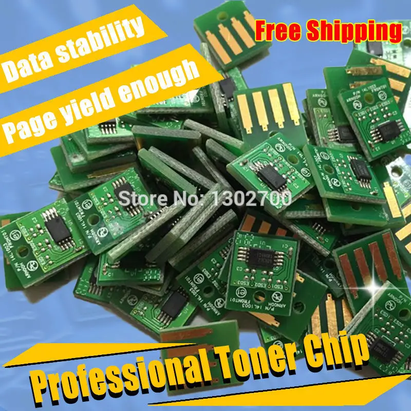 4PCS 24B6213 Toner cartridge chip for Lexmark M1140 XM1140 M 1140 XM