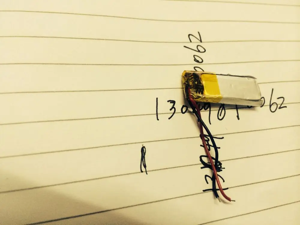 5X Wholesale 3.7V lithium polymer battery 401025 100MAh recorder Bluetooth Battery |