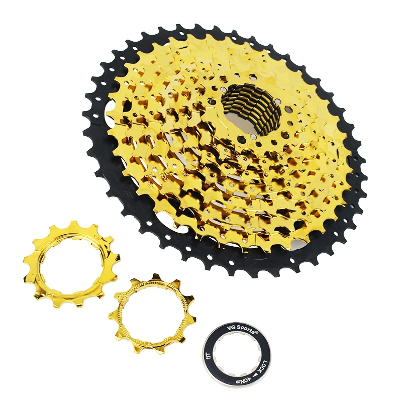 VG sports 10 speed 11-42T велосипедная кассета freewheel 10S MTB cog звездочки 42T велосипед горный велосипед колеса аксессуары 506g