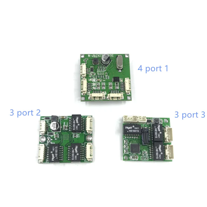 Мини pbcswitch модуль управления воспроизведением oem модуль мини Размер 3/4/5 сетевые порты коммутаторы печатной платы мини-модуль-коммутатор 10/100 Мбит/с