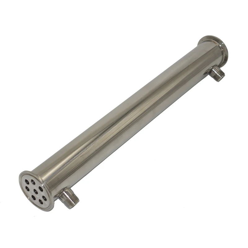 2" 51mm ( OD64mm ) Dephlegmator, Reflux, Distiller Condenser. 450mm, 8