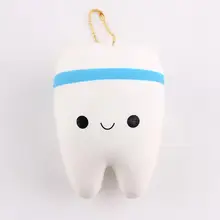 Зубчатый хлеб медленно поднимающийся стрейчевый розовый, небесно-голубая игрушка