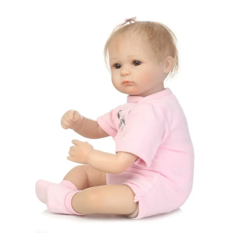 42 см Bebe Возрожденный силикон Reborn Baby кукла игрушка наше поколение куклы подарок на