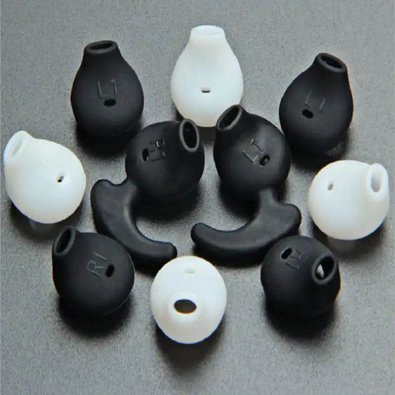 4 Pairs Silicone Covers Earbuds Ear Tips for Samsung Galaxy S7 S6 edge