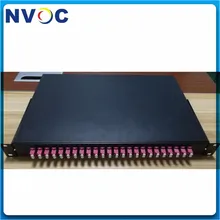 48core 1U стойка Выдвижная Клеммная коробка 48 портов волоконно-оптическая Соединительная панель ODF 1U оптико-волоконная Клеммная коробка оптическая распределительная рамка