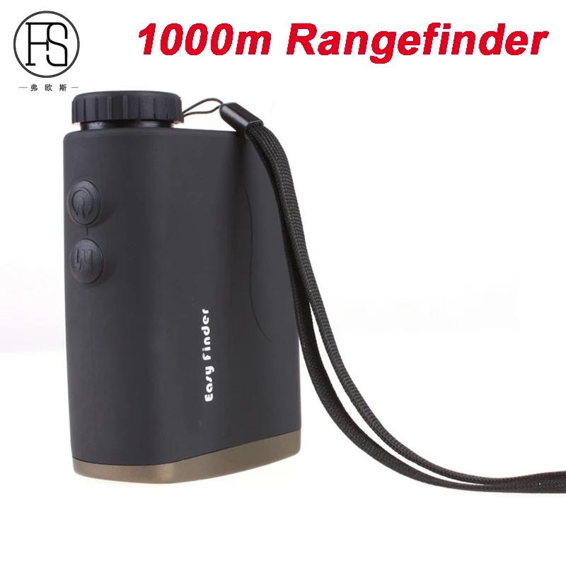 1000m 6X21 handheld laser rangefinder golf range finder speed detector distance meter telescope 0-300km/h speedmeter DH100