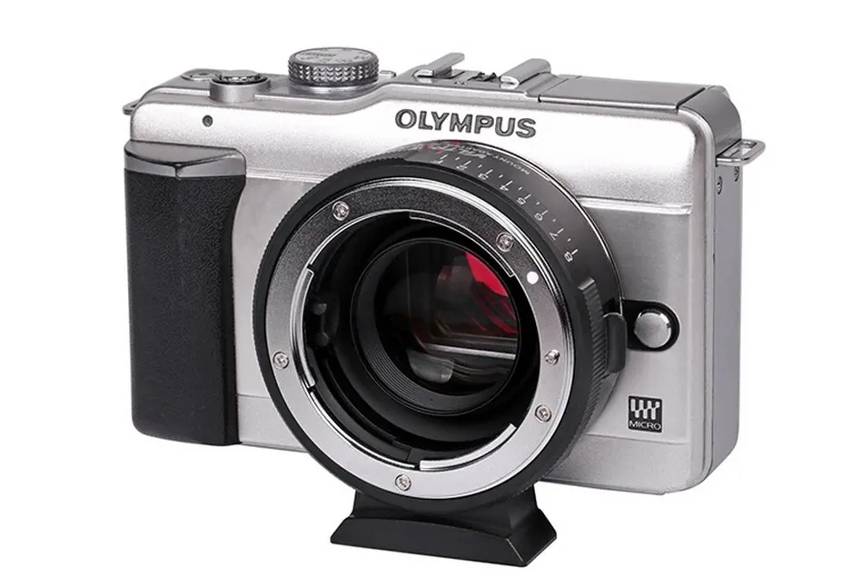 Viltrox скоростной редуктор переходник для бустера для Nikon объектив M4/3 камера GH4 GH5 GF6 GX7