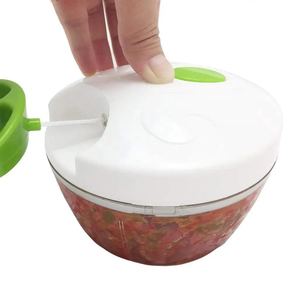 Kitchen Manual Pull String Food Vegetable Garlic Onion Chopper Mincer Shredder | Дом и сад