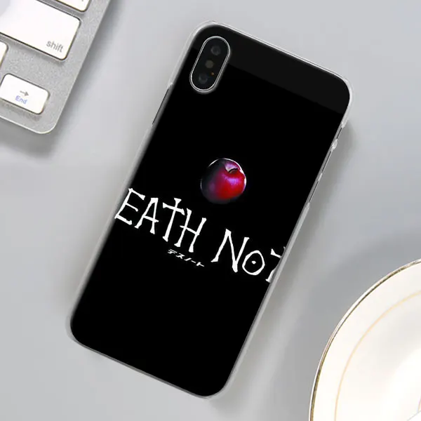 Death Note чехол для телефона для Apple iPhone X XR 7 8 Plus 6 6s Plus XS MAX 11 Pro Max SE чехол для телефона Coque - Цвет: 11