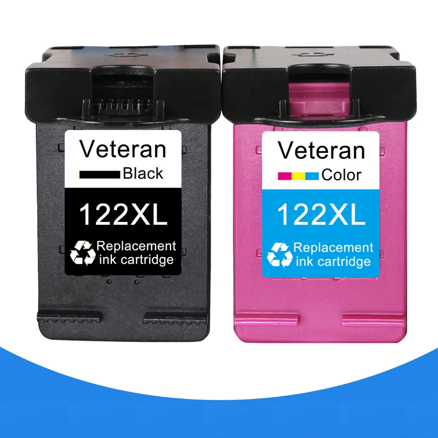 Сменный картридж Veteran 122XL чернильный для hp 122 xl hp122 Deskjet 1000 1050 2000 2050s 3000 3050A 3052A 3054 1010