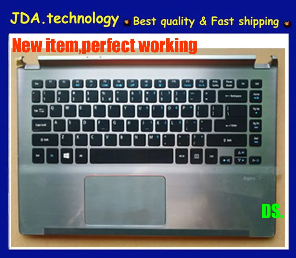 Wellendorff Geniune Топ чехол для acer Aspire V5-472 V5-473 V5-473g V7-482PG palmrest верхняя крышка клавиатура серый