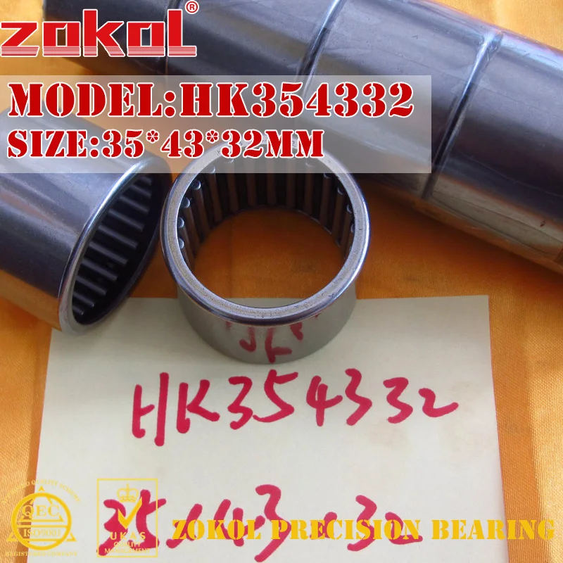 

5 шт./лот HK354332 игольчатый роликовый подшипник 35*43*32 ZOKOL