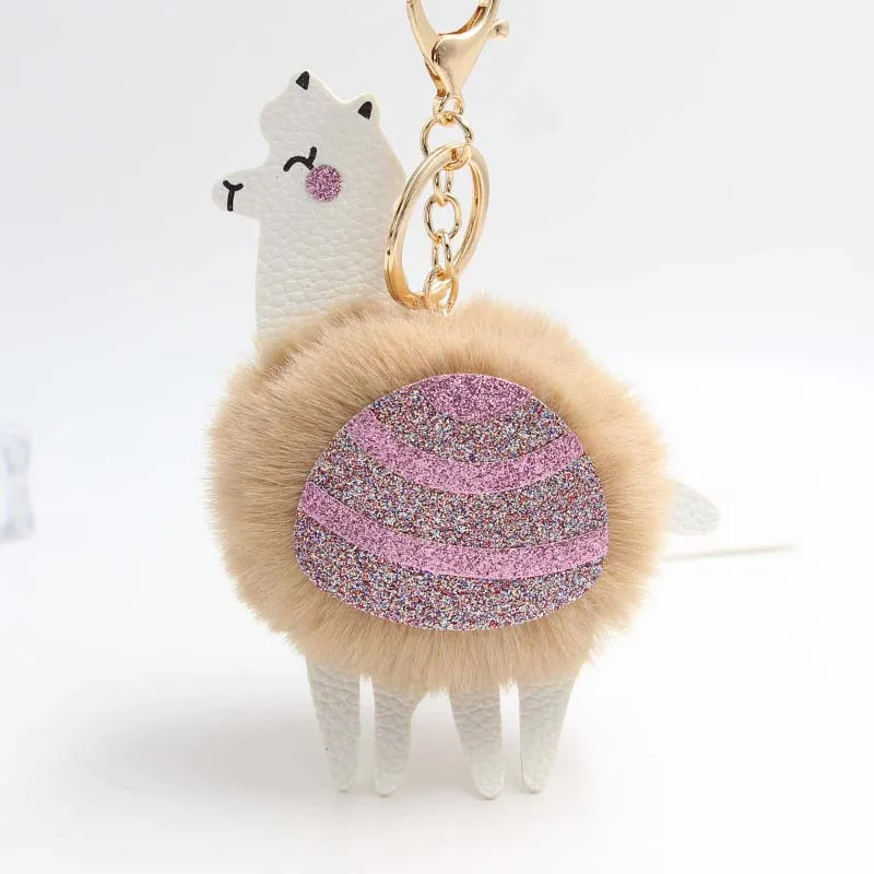 Lovely 12cm White Alpaca Llama Plush Toy Doll Animal Stuffed Animal Dolls Japanese Soft Plush Alpacasso For Kids Birthday Gifts - Цвет: 15