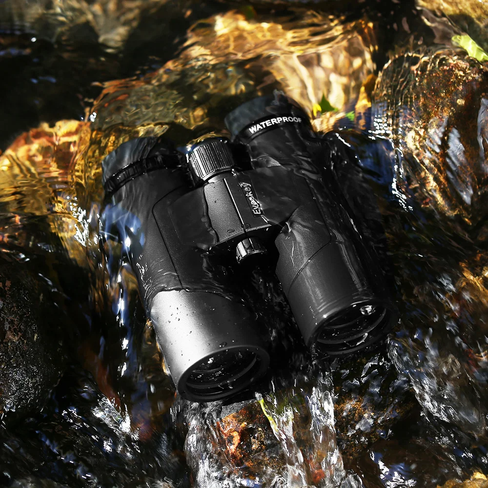 Eyeskey إد 10x42 للماء فائقة متعددة طلاء مناظير Bak4 بريزم البصريات عالية الطاقة تلسكوب للتخييم الصيد في الهواء الطلق