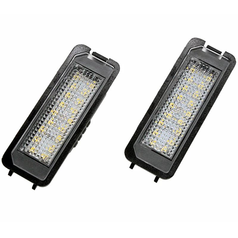 SUNKIA Canbus ОШИБОК белый 18SMD светодиодный номерной знак огни для SEAT Altea(XL/Freetrack модель) Exeo/ST Ibiza Leon