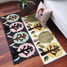 Килим вышивает 45*120 см длинное маленькое ковровое покрытие кухонная подстилка-кровать комната пол подстилка-кровать одеяло впитывает воду Дети Мягкий Пушистый Коврик