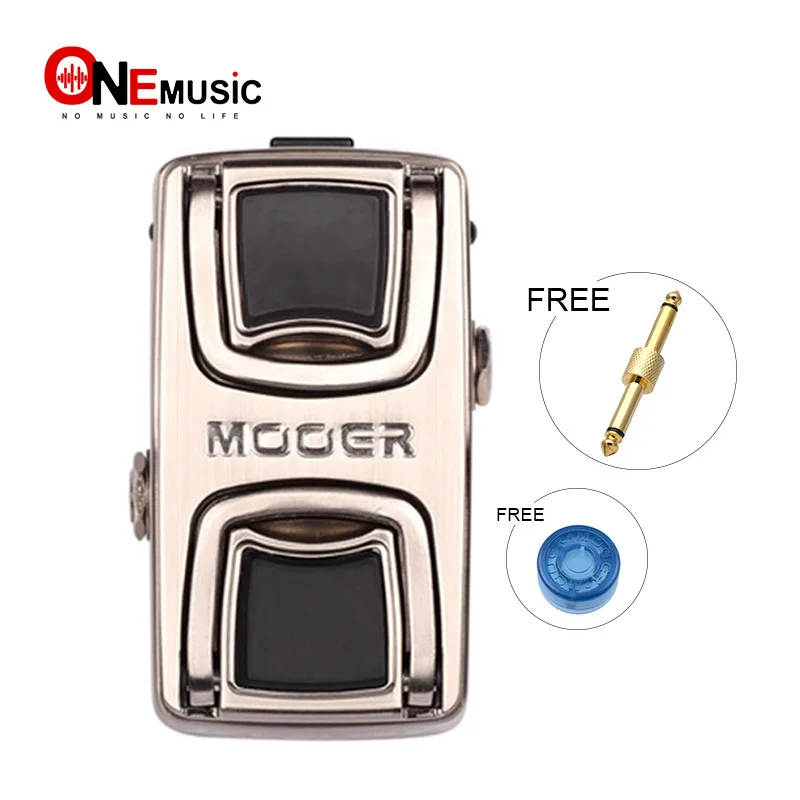 

Mooer Leveline Volume Guitar Effect Pedal Mini Volume Pedal for Guitar Bass Keyboard Metal Shell True Bypass With Free Connector