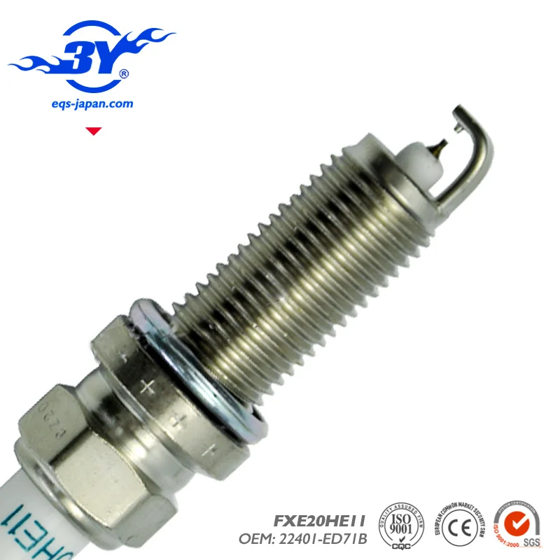 Набор (4) FXE20HE11 22401-ED71B Высокое качество двойной Иридиевый свечей зажигания для Nissan