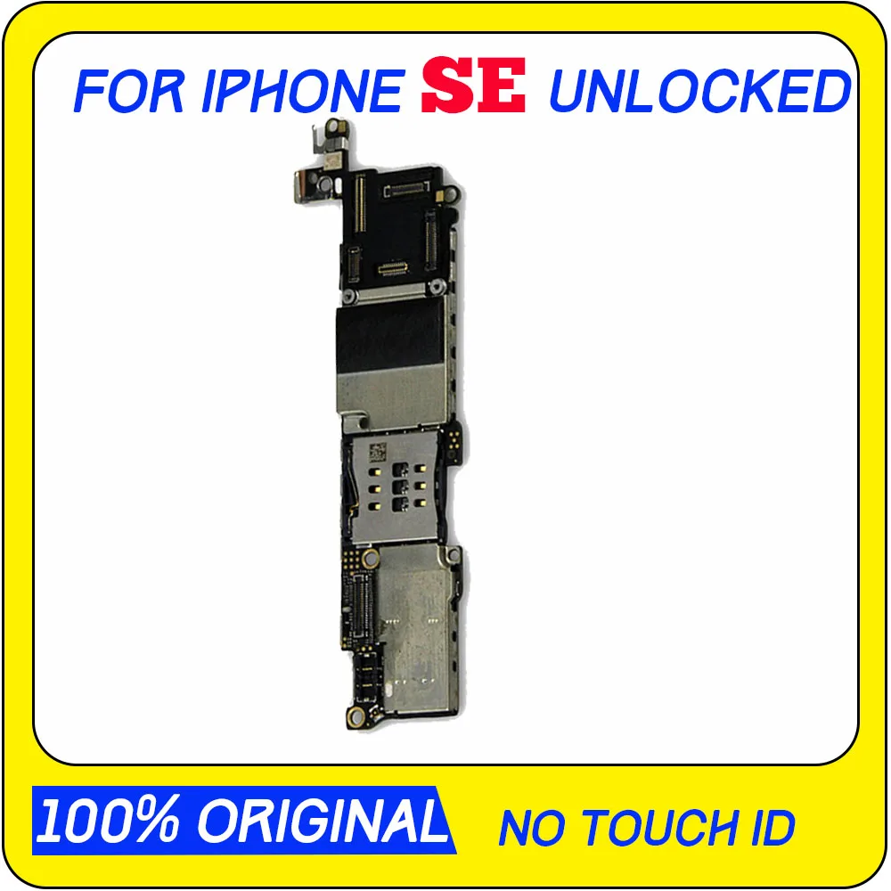 

Tested Good Working Original 16GB 32GB 64GB Motherboard for iPhone SE Factory Unlocked Mainboard Logic Board with IOS system