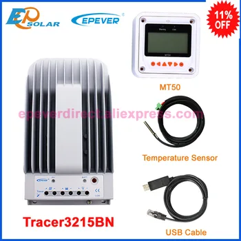 

30A 12V 24V New Tracer 3215BN 30 amps Programmable MPPT Solar Charge Controller with MT50 LCD display Remote meter
