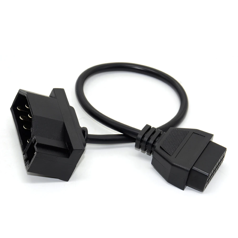 Для ford 7Pin 7 штыревой Соединительный кабель OBD OBD2 OBDII DLC 16 pin 16Pin женский