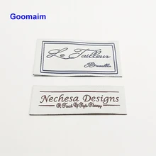 Изготовленный на заказ бренд gigh-density дамы ярлык шить на этикетка для одежды с вышивкой детей Подгонянный изготовленный на заказ ярлык ткани ярлыка логотипа