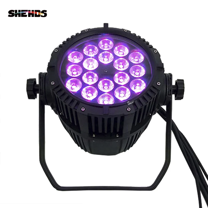 

1PCS Waterproof Led Par Light 18x18W RGBWA UV 6in1 IP65 7x12W 7x18W 9x18W 12x12W 18x12W 54X3W DMX Control Stage DJ Disco Outdoor