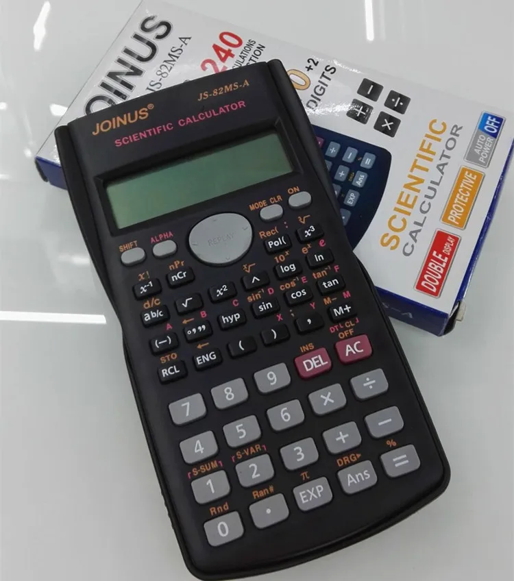 

Good Quality School Student Function Calculator Scientific Calculator Js-82ms-5 Multifunctional Counter Calculating Machine