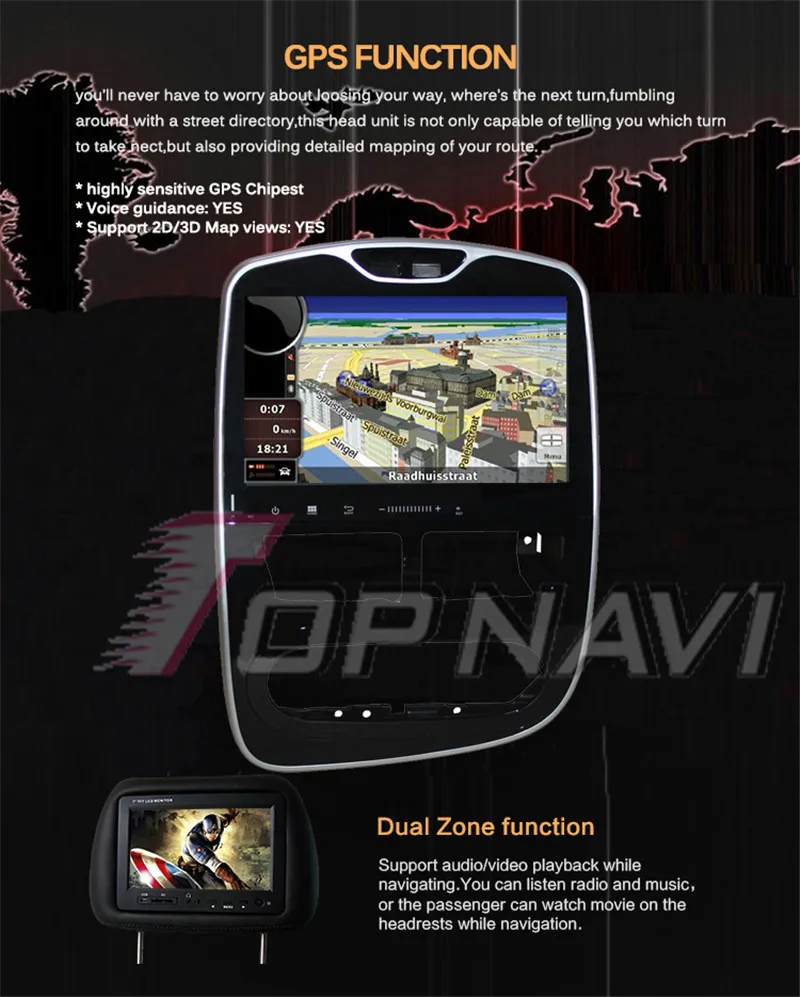 Android 7.1 Car For Renault Cilo 2011